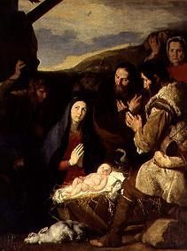 Die Anbetung der Hirten van José (auch Jusepe) de Ribera