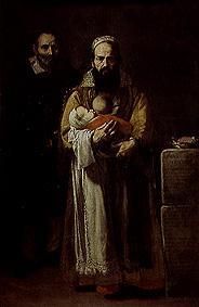 Bildnis der Maddalena Ventura. van José (auch Jusepe) de Ribera