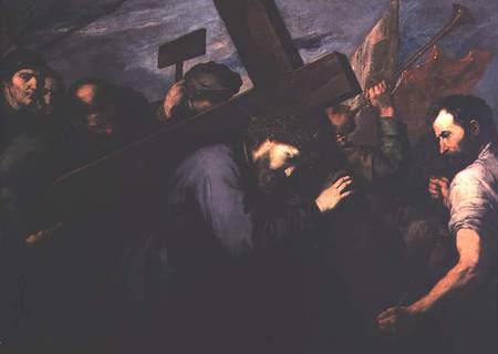 Christ Carrying the Cross van José (auch Jusepe) de Ribera