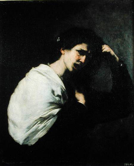 A Desperate Woman van José (auch Jusepe) de Ribera