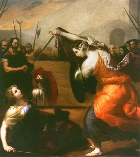 Frauenkampf van José (auch Jusepe) de Ribera