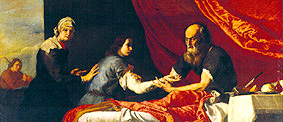 Isaac und Jakob. van José (auch Jusepe) de Ribera