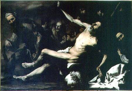 The Martyrdom of St. Bartholomew van José (auch Jusepe) de Ribera