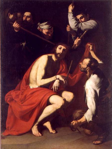 The Mocking of Christ van José (auch Jusepe) de Ribera
