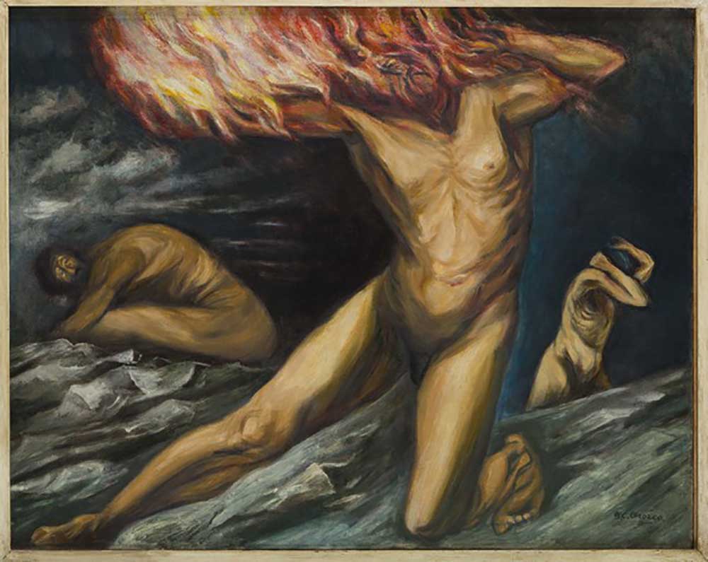 Prometheus van José Clemente Orozco