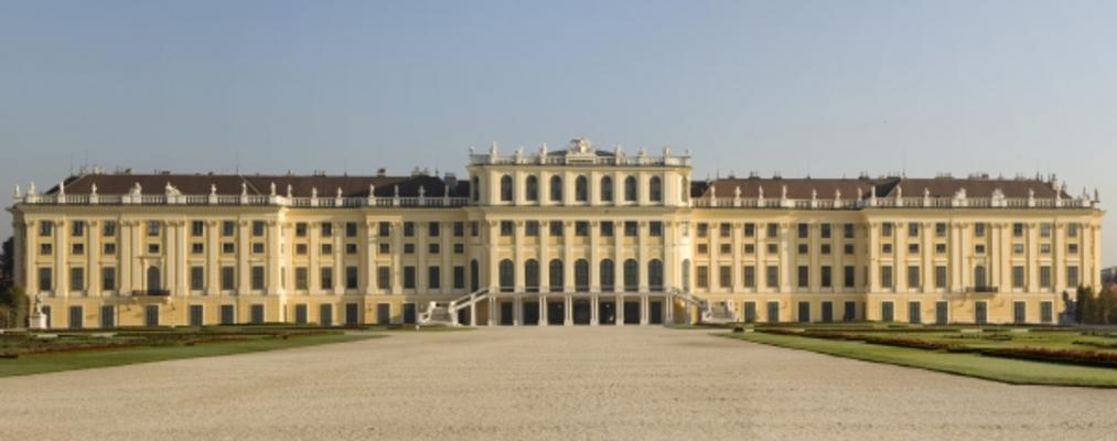Schloss Schönbrunn, Panoramaaufnahme van Josef Müllek
