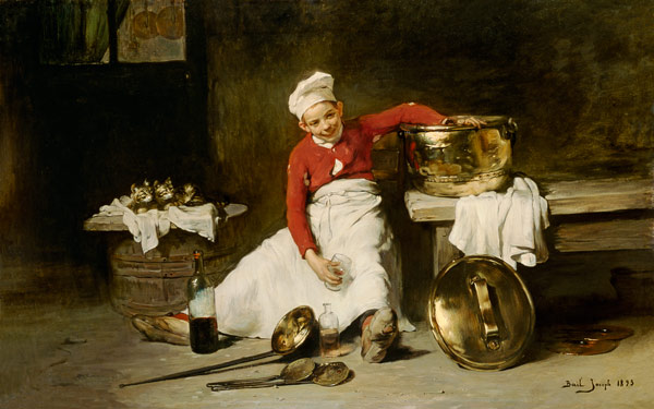 Kitchen-Boy van Joseph Bail