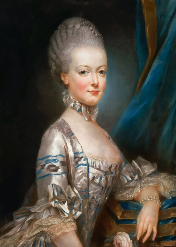 Portrait of Archduchess Maria Antonia of Austria (1755-1793), the later Queen Marie Antoinette of Fr van Joseph Ducreux