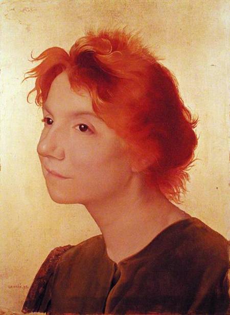 Yvette Guilbert (1867-1944) van Joseph Granie