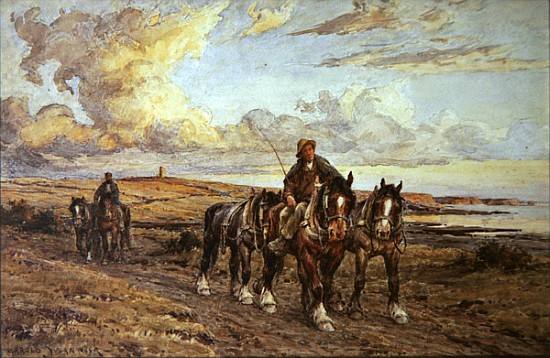 The Plough Team van Joseph Harold Swanwick