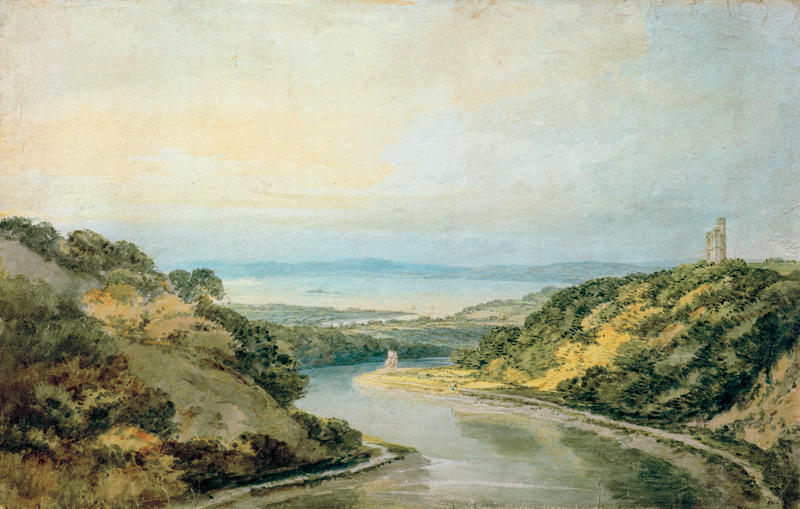 W.Turner / Avon Gorge / Watercolour van William Turner