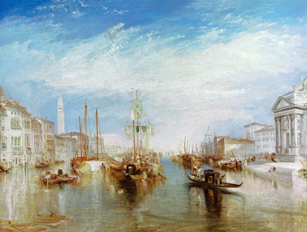 Venedig, Canal Grande / Gem.von W.Turner van William Turner