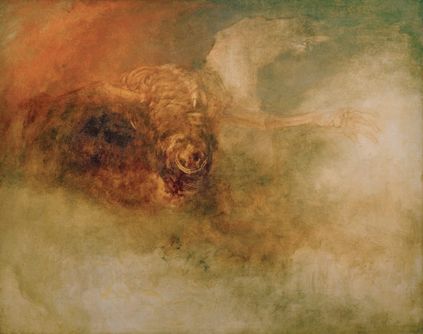 Turner / Death on a Pale Horse / c. 1825 van William Turner