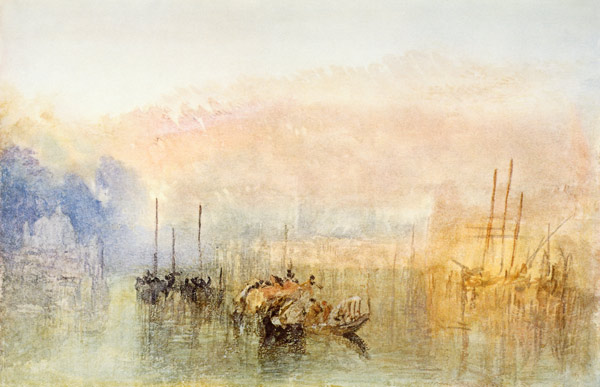 Turner / Venice, Entrance to Grand Canal - William Turner van William Turner