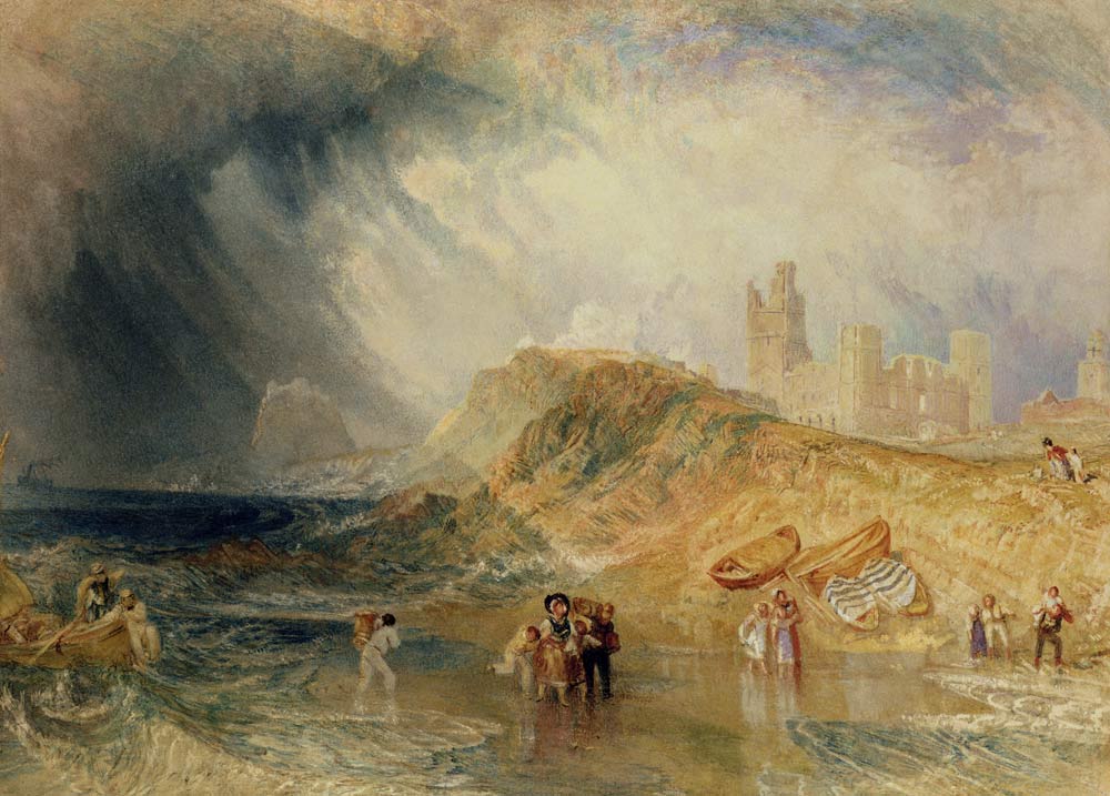 Holy Island, Northumberland van William Turner