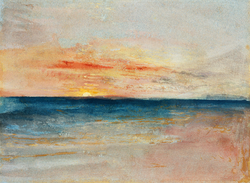 Sunset  van William Turner