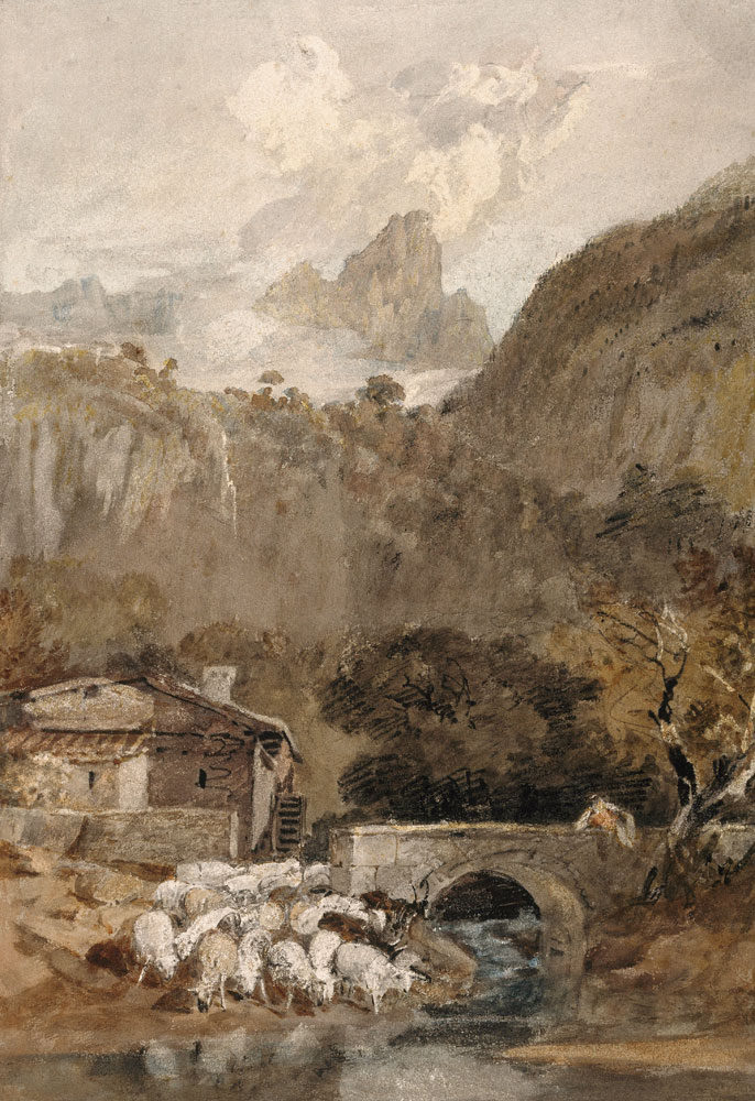 W.Turner, Aiguillette vom Tal der Cluse van William Turner