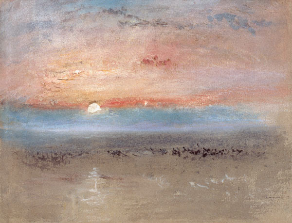 Sunset van William Turner