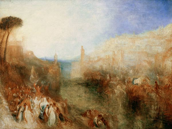 W.Turner, Der Aufbruch der Flotte van William Turner
