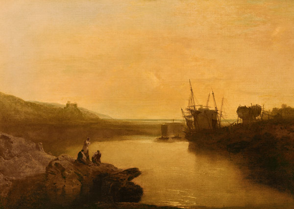 W.Turner, Harlech Castle / Gemälde van William Turner