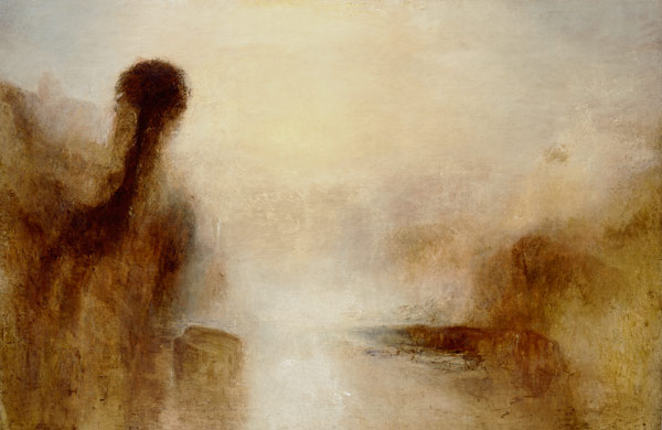 W.Turner, Landschaft mit Gewässer van William Turner