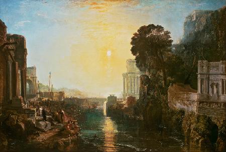 Dido building Carthage, or the Rise of Carthaginian Empire  - Joseph Mallord William Turner