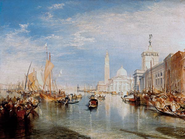 Venedig, Dogana und S.Giorgio Maggiore van William Turner