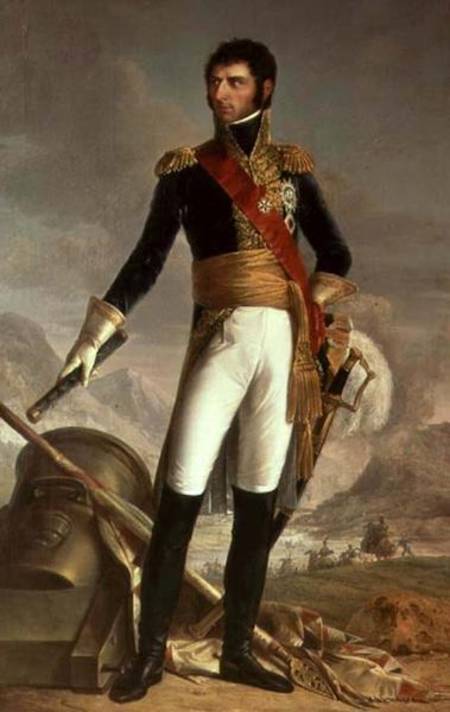 Portrait of Charles Jean Baptiste Bernadotte (1763-1844) after a painting by Francois Joseph Kinson van Joseph Nicolas Jouy