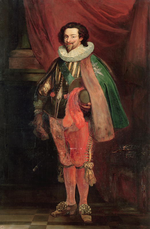 Charles d'Albert (1578-1621) Duke of Luynes, High Constable and Falconer van Joseph Nicolas Robert-Fleury