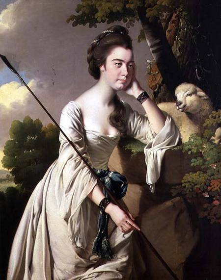 Anna Ashton, Mrs. Thomas Case van Joseph Wright of Derby