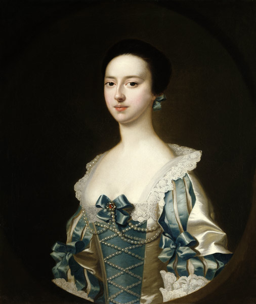 Anne Bateman, later Mrs. John Gisbourne van Joseph Wright of Derby
