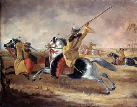 Skinner's Horse at Exercise, c.1840 (oil on canvas)