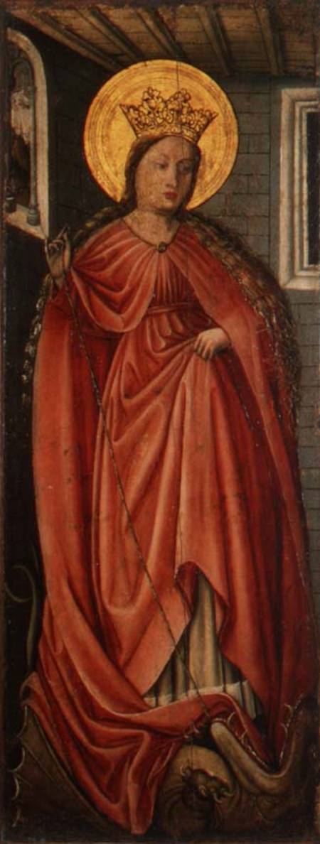 St. Margaret, right hand panel of polyptych van Jost Amman