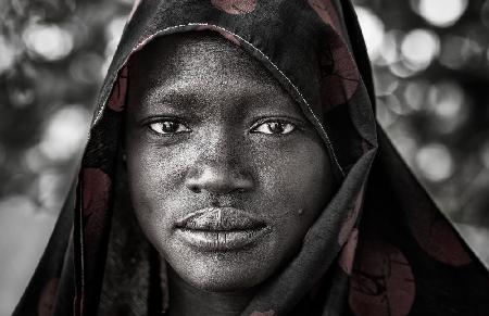 Mundari tribe woman-South Sudan