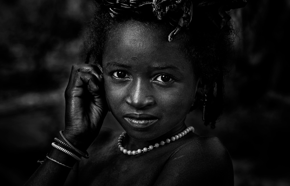 Girl from Benin van Joxe Inazio Kuesta Garmendia