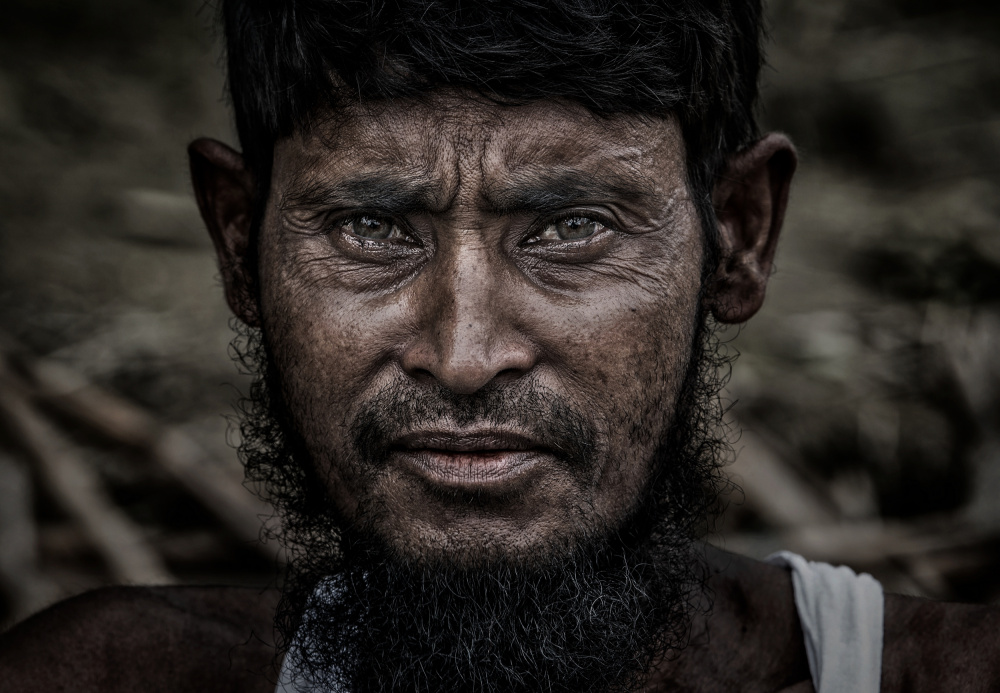 Rohingya refugee man. van Joxe Inazio Kuesta Garmendia