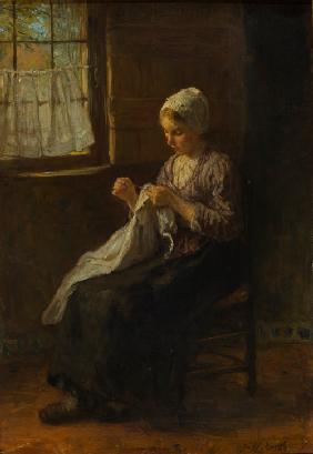 The young seamstress