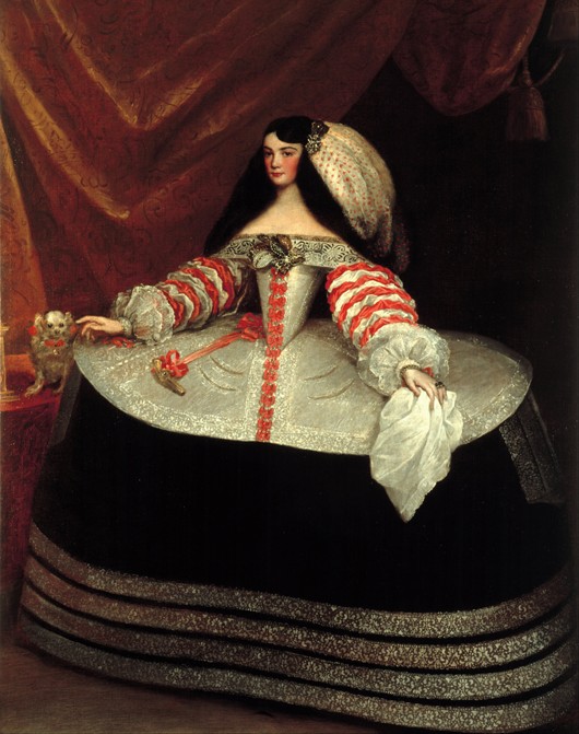 Inés de Zúñiga, Countess of Monterrey van Juan Carreno de Miranda