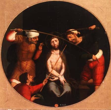 Christ crowned with Thorns van Juan Correa de Vivar