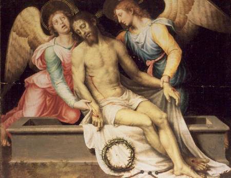 Pieta (Christus Patiens) van Juan de Juanes (eigentl. Vicente Joannes Macip)