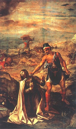 Die Enthauptung des heiligen Jakobus d. Ä. van Juan Fernandez de Navarrete