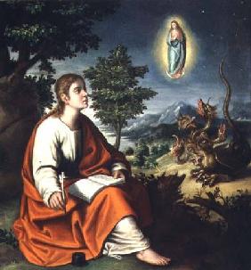 The Vision of St. John the Evangelist on Patmos