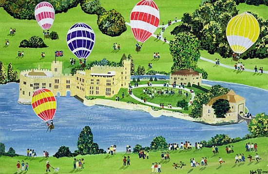 Ballooning at Leeds Castle  van Judy  Joel
