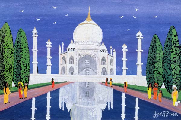 Taj Mahal, 1995 (w/c)  van Judy  Joel