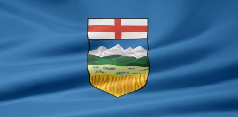 Alberta Flagge van Juergen Priewe