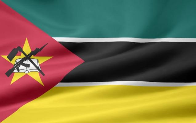 Mosambik Flagge van Juergen Priewe