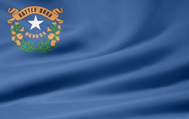 Nevada Flagge van Juergen Priewe