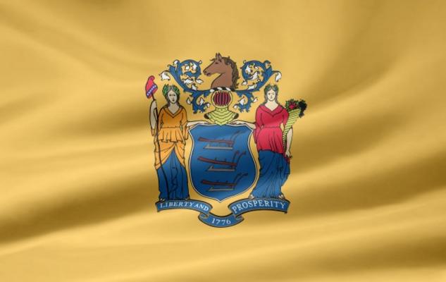New Jersey Flagge van Juergen Priewe