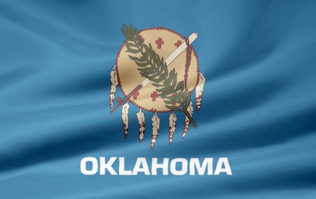 Oklahoma Flagge van Juergen Priewe