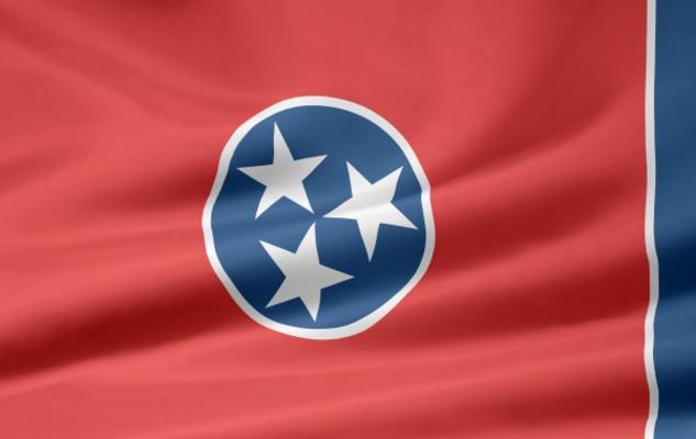 Tennessee Flagge van Juergen Priewe
